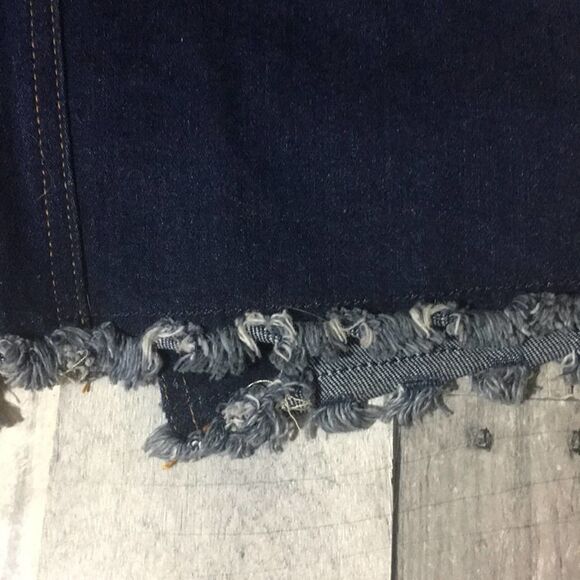 Vintage 90s BCBG MAXAZRIA Long Denim JEAN SKIRT Size 5/6r - Picture 5 of 7